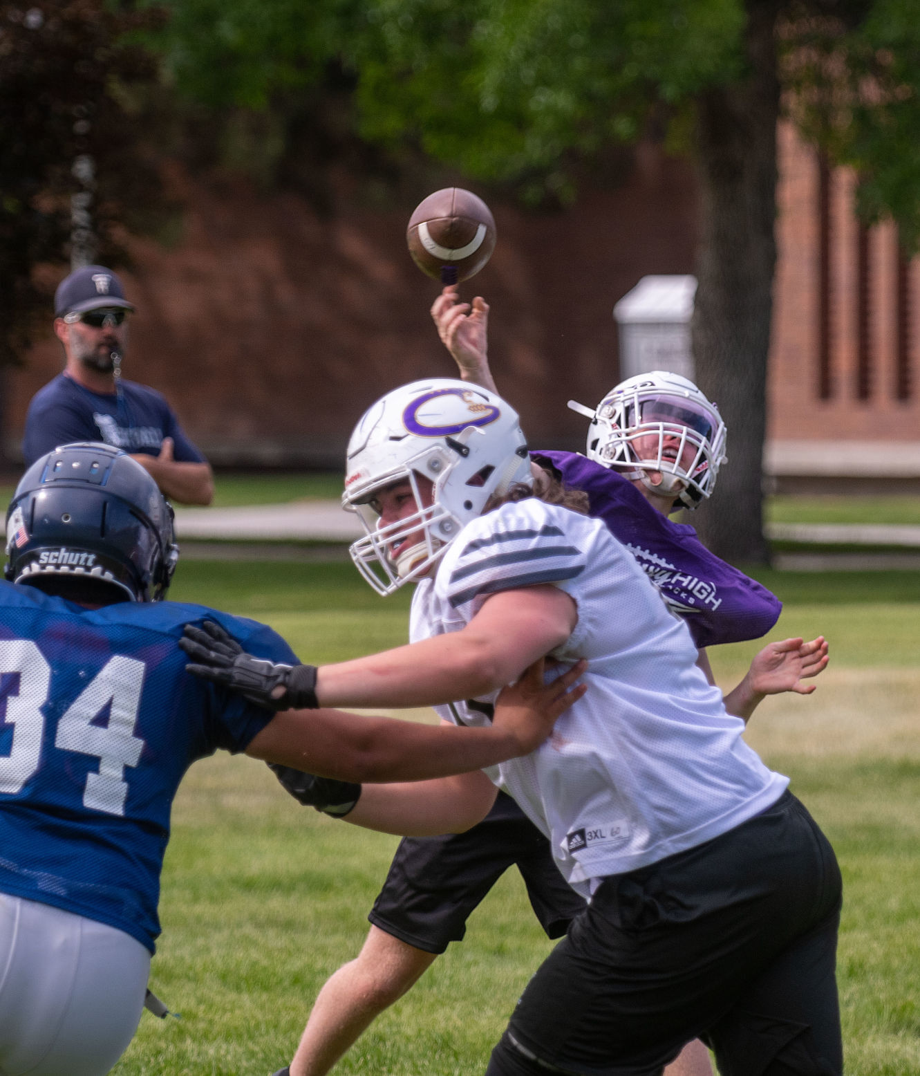 Football camp at CSI